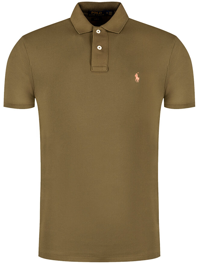 Polo Ralph Lauren Polo Ralph Lauren Poloshirt Core Replen 710795080 Grün Slim Fit
