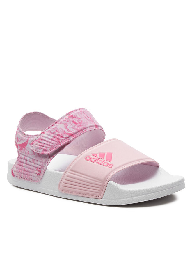 Sandales adidas adilette Sandals ID2624 Rose chaussures