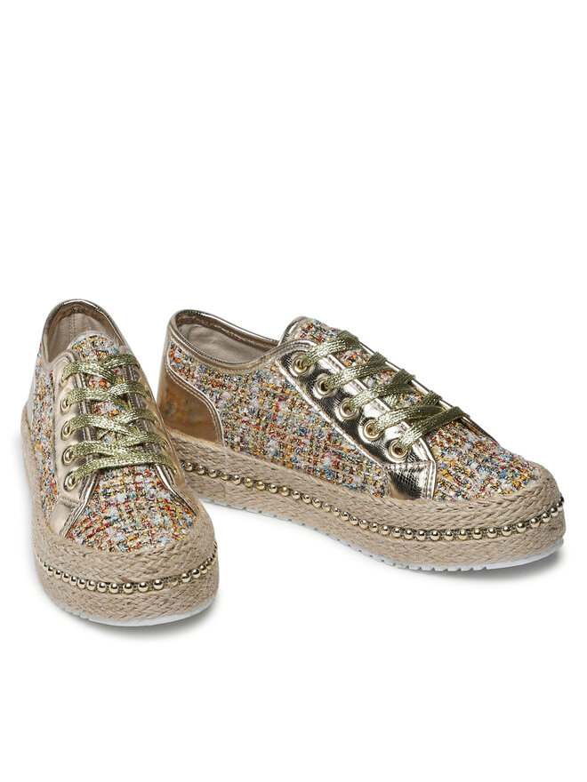 Espadrillas Laura Biagiotti 7637 Oro escarpe