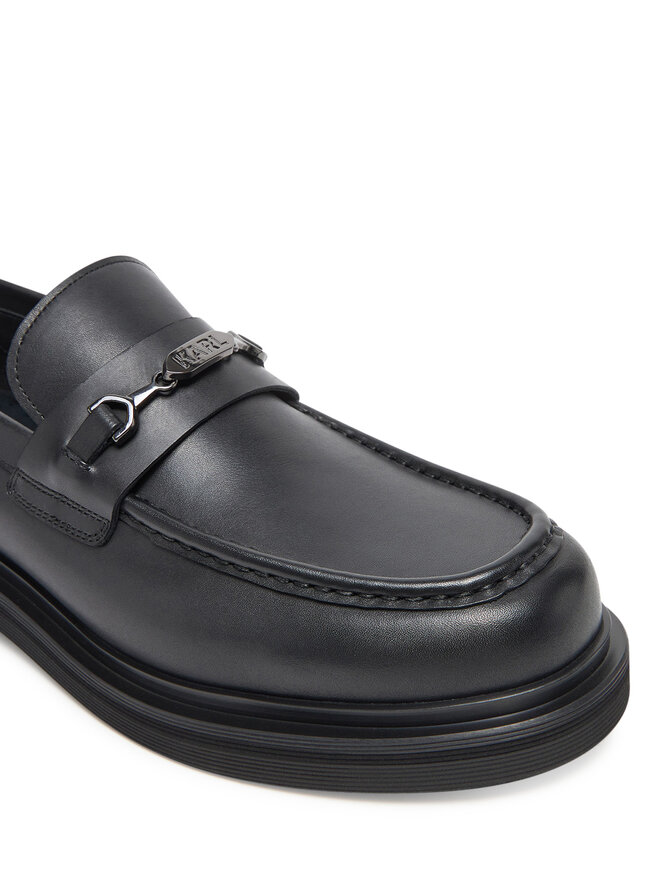 KARL LAGERFELD Μοκασίνια KARL LAGERFELD Kingston KL12215 Μαύρο
