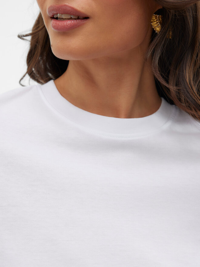 Vero Moda Vero Moda Póló Paulina 10316991 Fehér Regular Fit