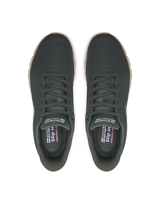 Skechers Sneakers Skechers Bobs B Flex 118116 Dunkelgrün