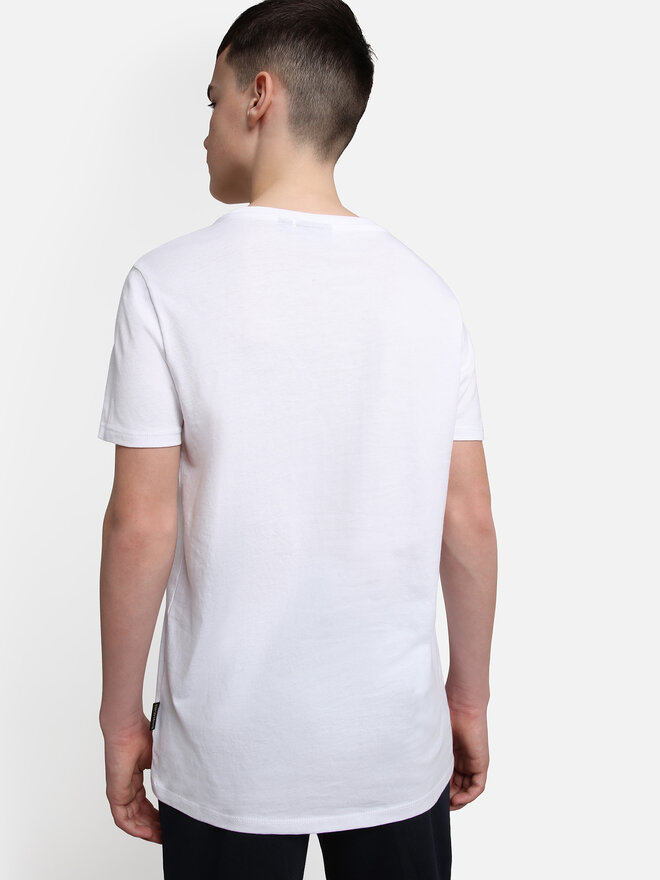 Napapijri Napapijri Camiseta NP0A4GEH D Blanco Regular Fit