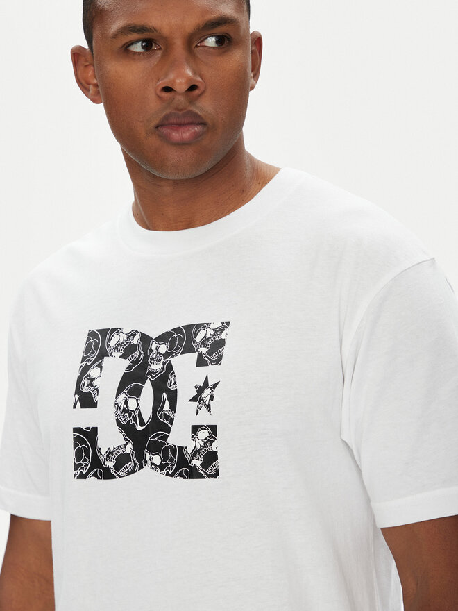 DC DC Camiseta ADYZT05461 Blanco Regular Fit