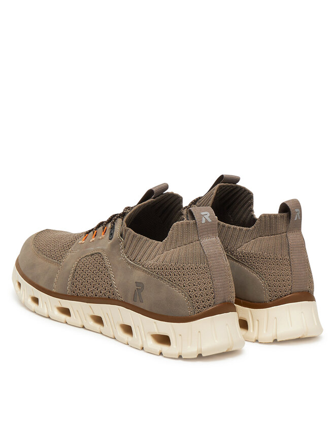 Rieker Sneakersy Rieker 04351-64 Sivá