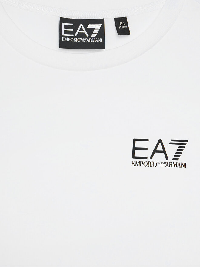 EA7 Emporio Armani EA7 Emporio Armani Camiseta 7B000020 AF10378 U0002 Blanco Regular Fit