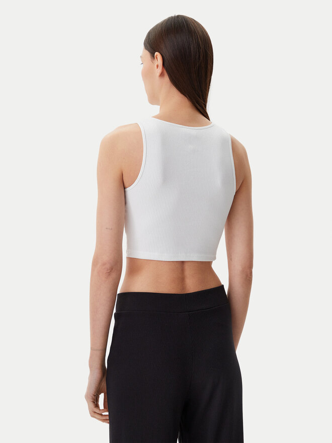 Puma Puma Τοπ Ess 629765 Λευκό Slim Fit