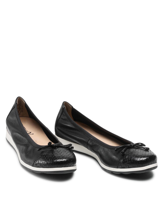 Caprice Damen Ballerina Schleife Leder 9-22102-42 Produktbild-Vorschau 11