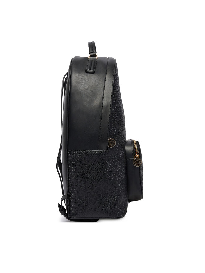 Tommy Hilfiger Rucksack Tommy Hilfiger Th Daily Backpack Mono AW0AW18852 Schwarz