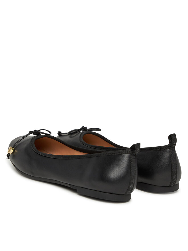 LOVE MOSCHINO Baleriny LOVE MOSCHINO JA11051G0MIE0000 Czarny