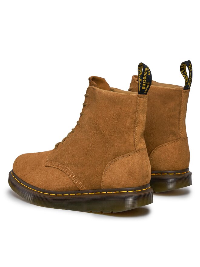Dr. Martens Kozačky Dr. Martens Berman Leather Ankle 26589220 Hnědá