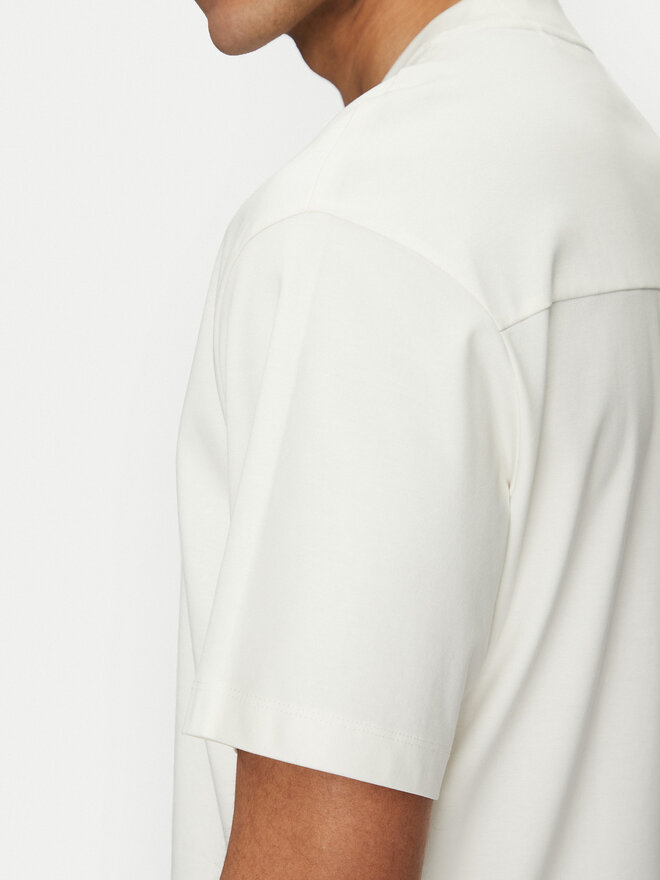 HUGO HUGO Camiseta Debostac 50535499 Écru Relaxed Fit