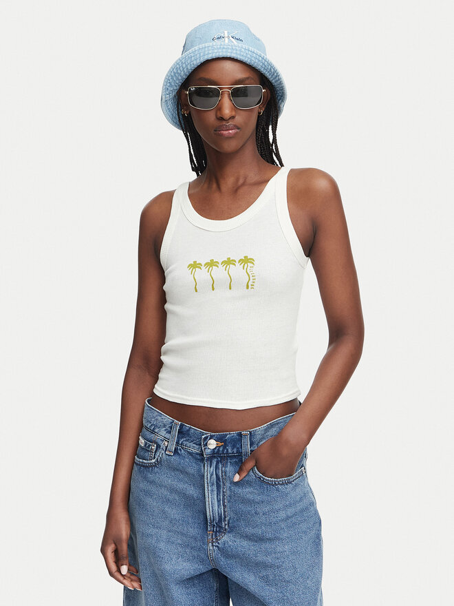 Billabong Billabong Top Day Trip EBJZT00456 Creme Regular Fit