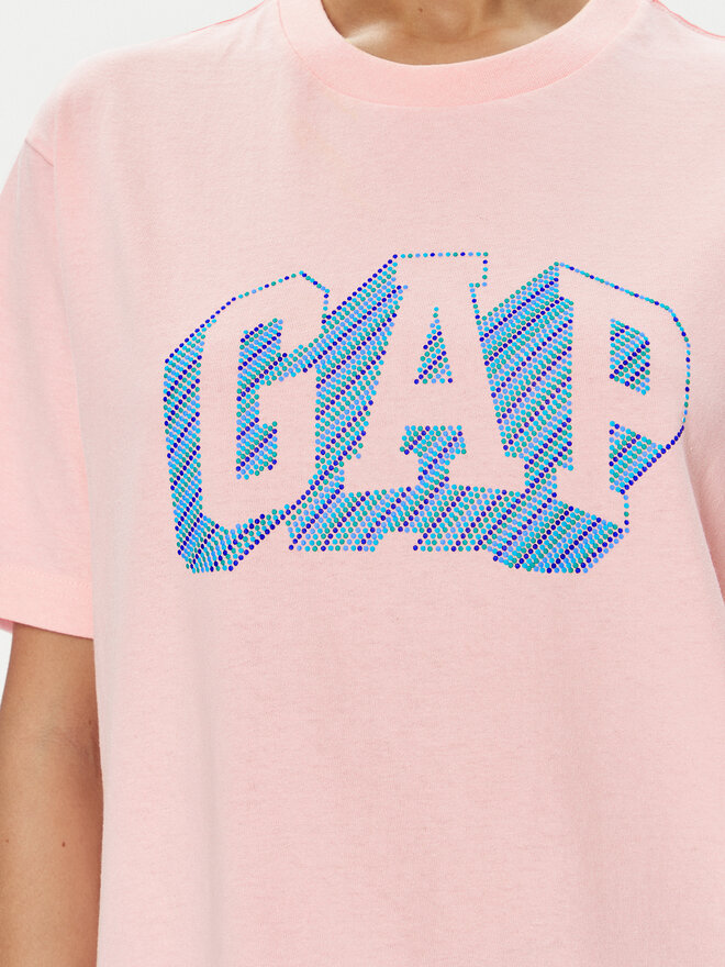 Gap Gap Camiseta 664011-00 Rosa Regular Fit
