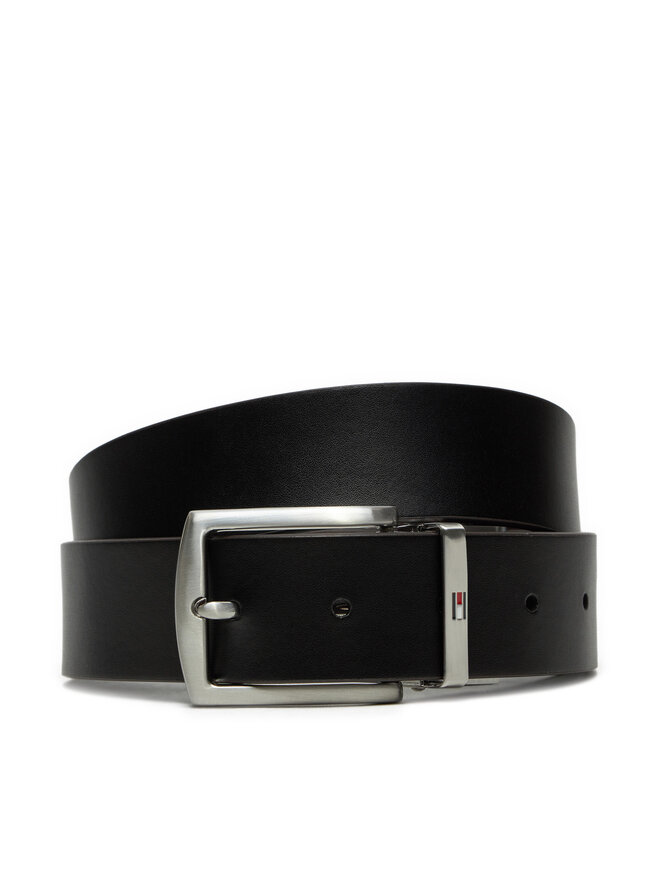 Tommy Hilfiger Curea pentru Bărbați Tommy Hilfiger Denton 3.5 Rev AM0AM13012 Negru