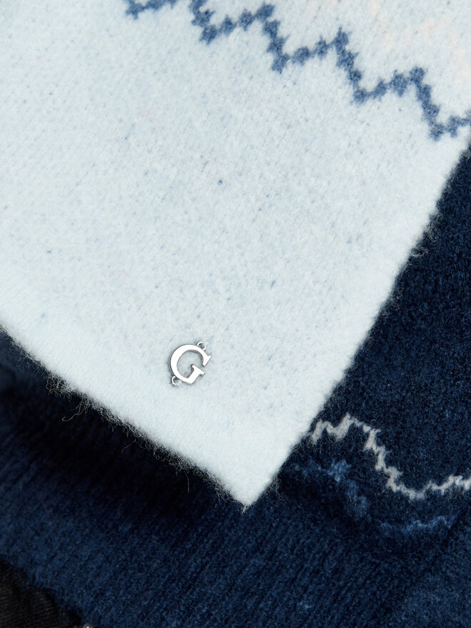 Guess Sapka és körsál szett Guess W5PZ18 Z3LQ0 Kék
