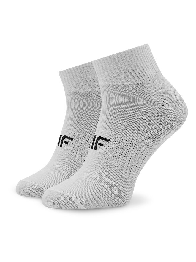 4F Омплект 7 чифта дълги чорапи унисекс 4F 4FAW22-USOCM073 Бял