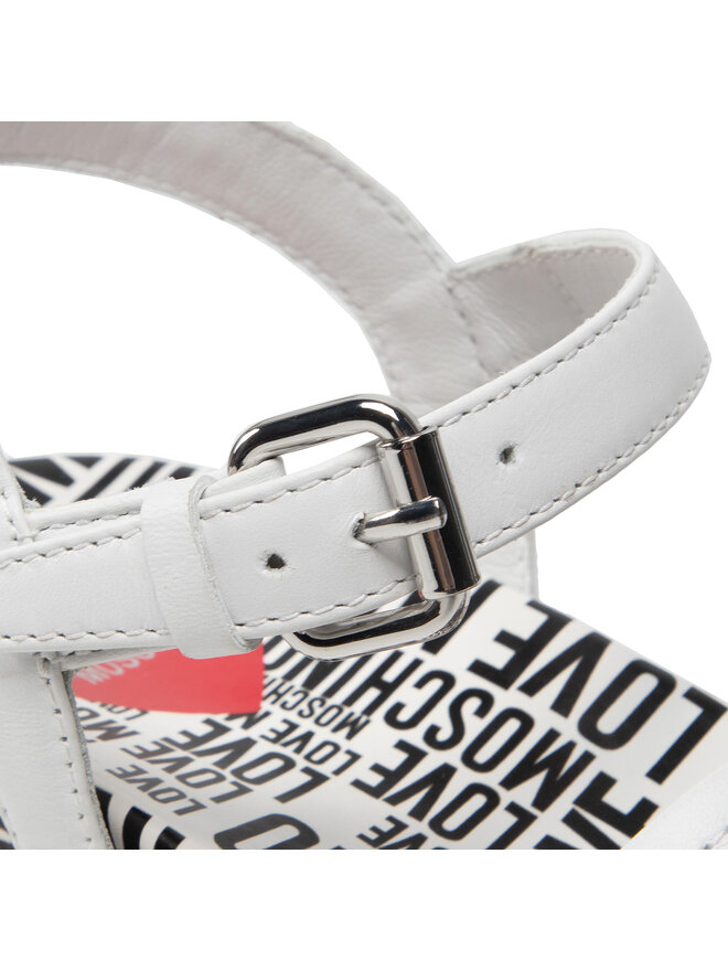 LOVE MOSCHINO Sandalen LOVE MOSCHINO JA16327G0EIAL100 Weiß