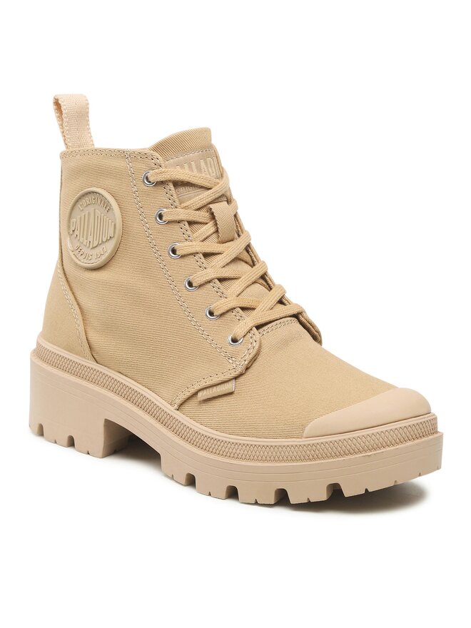 Palladium Bakancs Palladium Pallabase Twill 96907-227-M Bézs