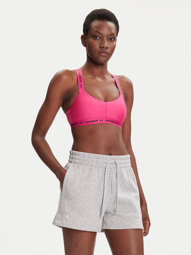 Under Armour Under Armour Αθλητικό σουτιέν Crossback Low 1361033-686 Ροζ Compression Fit