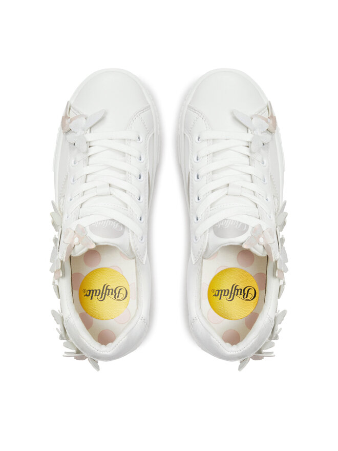 Buffalo Sneakersy Buffalo Paired Butterfly 1636137 Biały