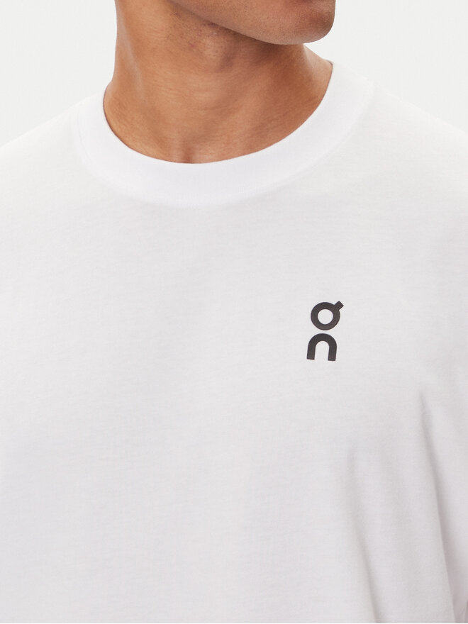 On On Camiseta Club-T 1ME1005 Blanco Relaxed Fit