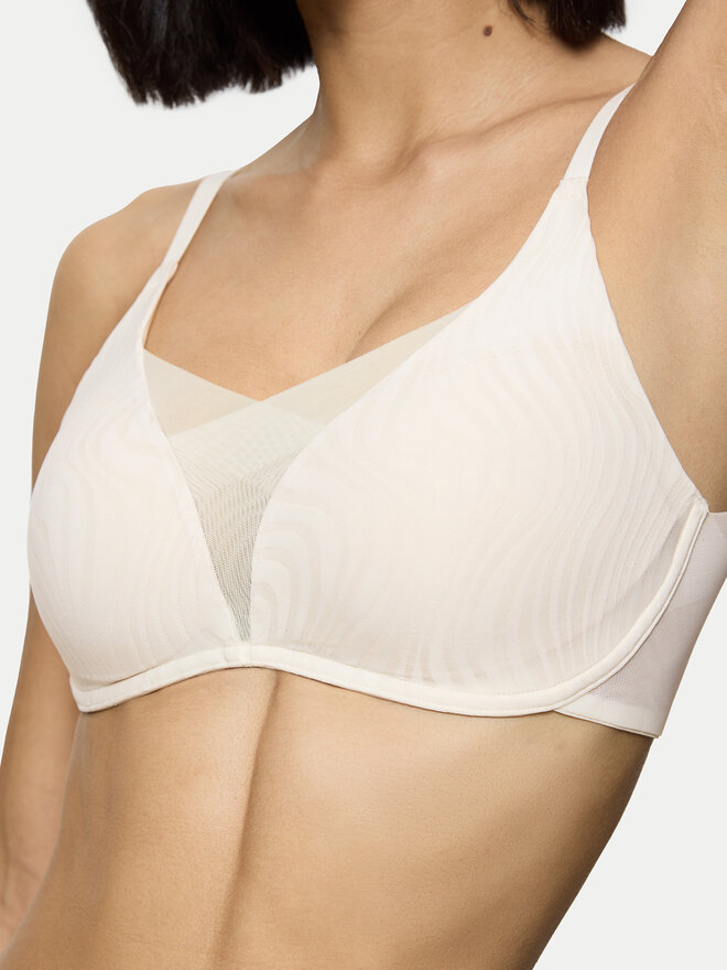 Triumph Triumph Grudnjak bez žice Shape Smart Ellipse 10222278 Écru