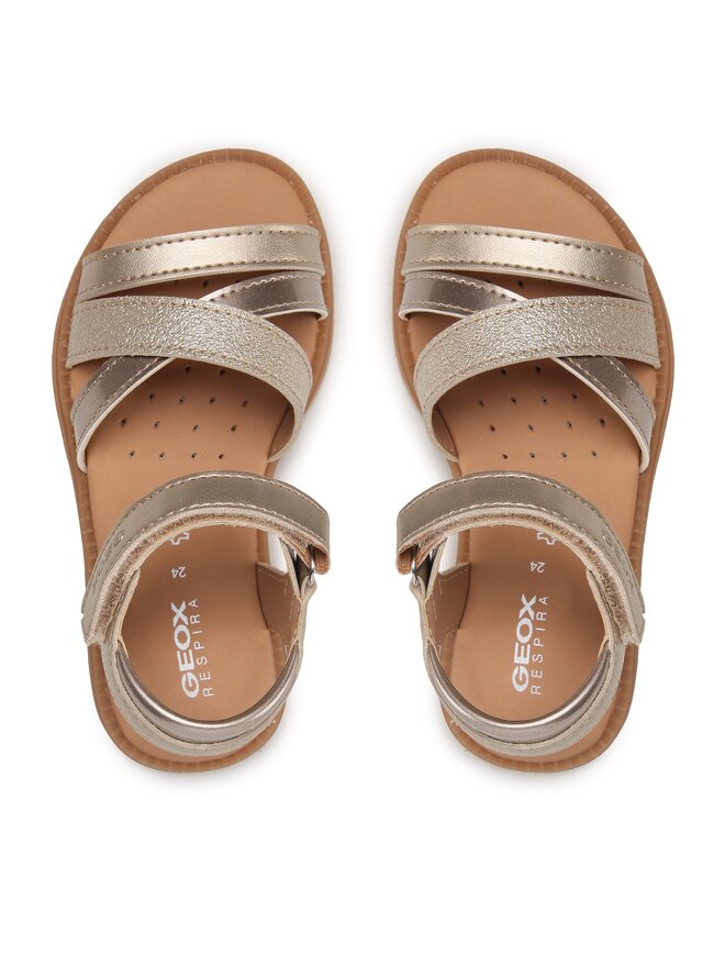 Geox Sandale Geox J Sandal Karly Girl J5235D0NFHIC2010 M Auriu
