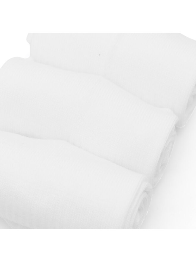 Reebok 3 pares de calcetines cortos unisex Reebok R0353-SS24 (3-pack) Blanco