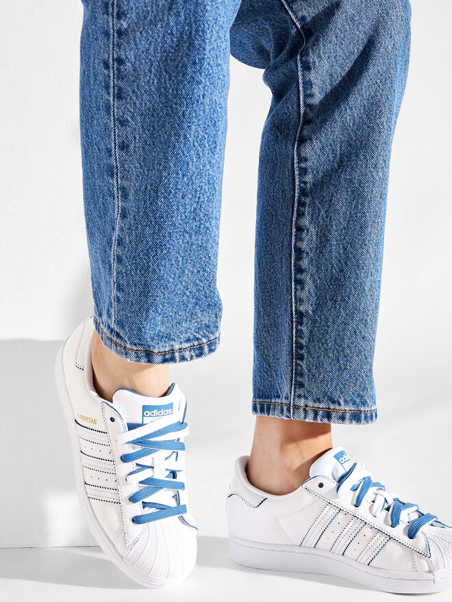 Adidas superstar damen blau 2025