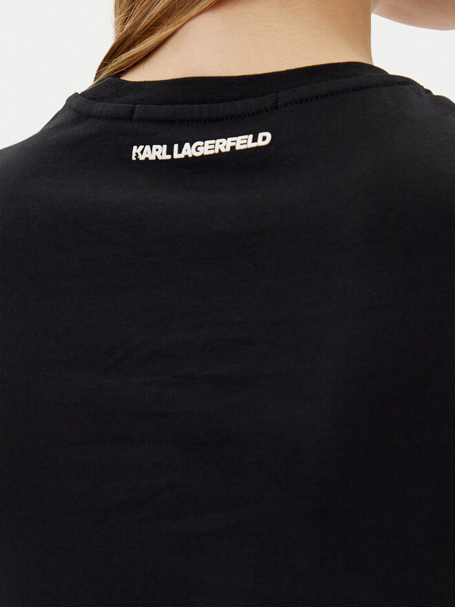 KARL LAGERFELD KARL LAGERFELD T-Shirt A2W17112 Μαύρο Regular Fit