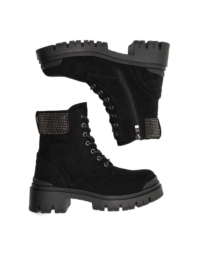 DeeZee Schnürschuhe DeeZee PIA H25331-1 Schwarz