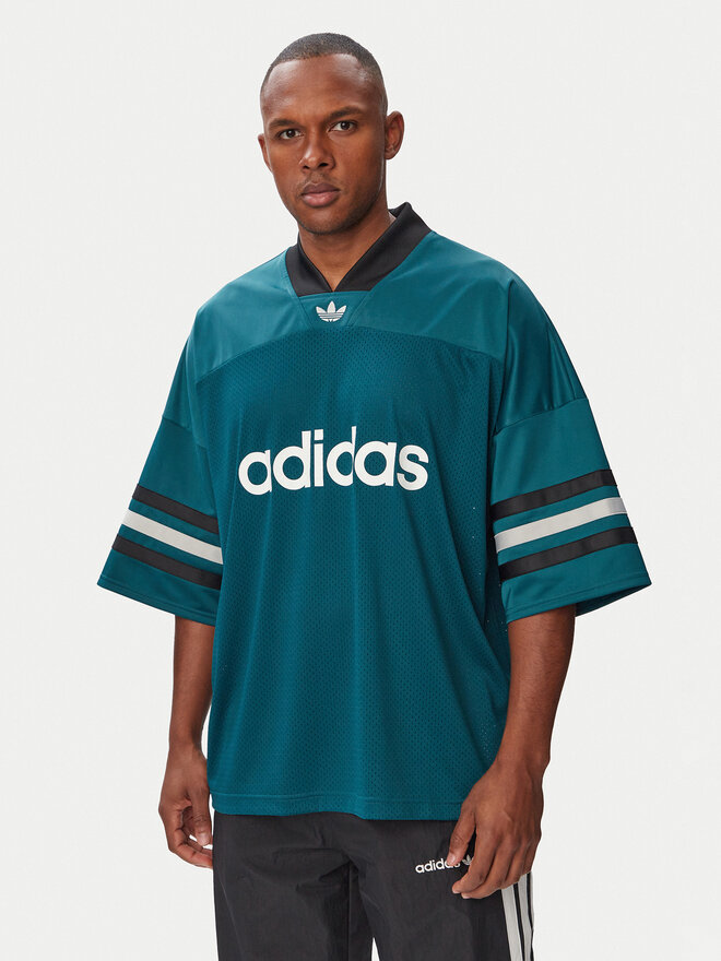 adidas adidas Футболка Adicolor KR1401 Зелений Loose Fit