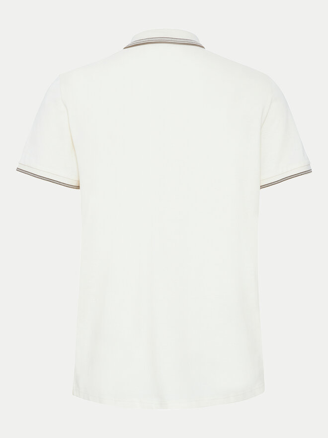 Blend Blend Poloshirt 20716474 Écru Regular Fit