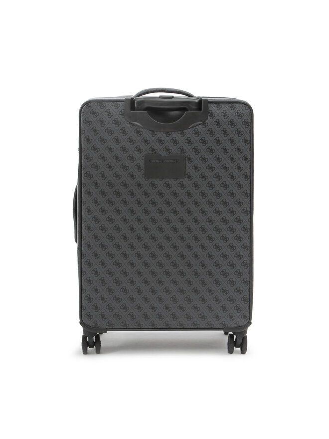 Guess Walizka duża Guess Vezzola Travel TMVZLS P3302 Czarne rodowanie