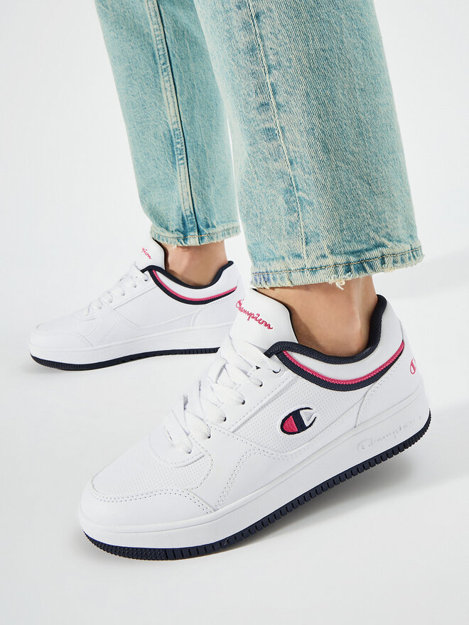 Champion Sneakersy Champion Rebound Low Low Cut Shoe S11469-CHA-WW011 Bílá