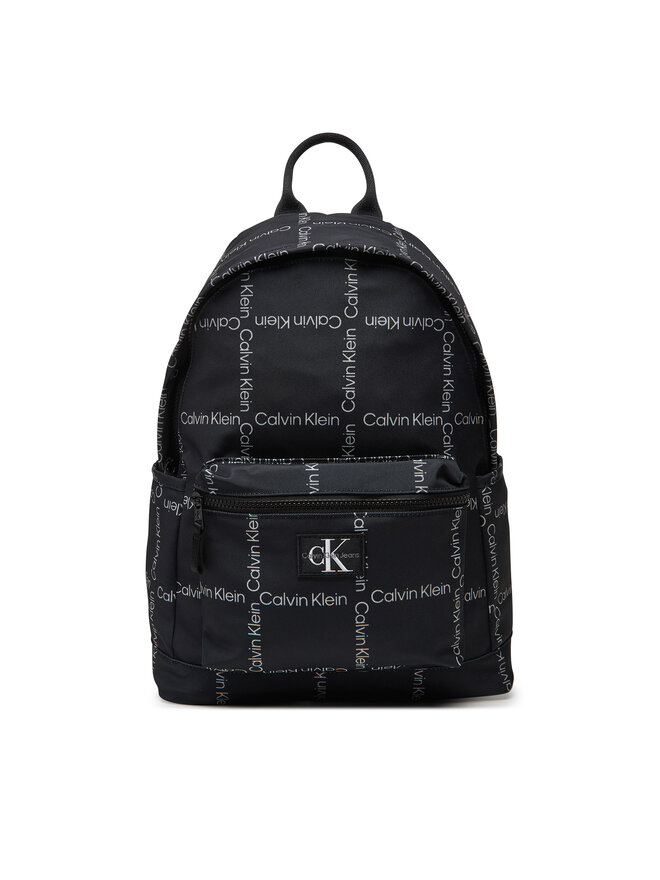 Calvin Klein Jeans Ruksak Calvin Klein Jeans City Grid Aop IU0IU00711 Crna