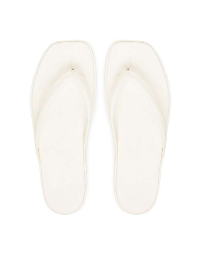 Crocs Zehentrenner Crocs Miami Flip 211435 Écru