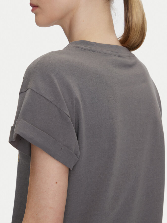 Noisy May Noisy May T-Shirt Gaby 27033385 Grau Regular Fit