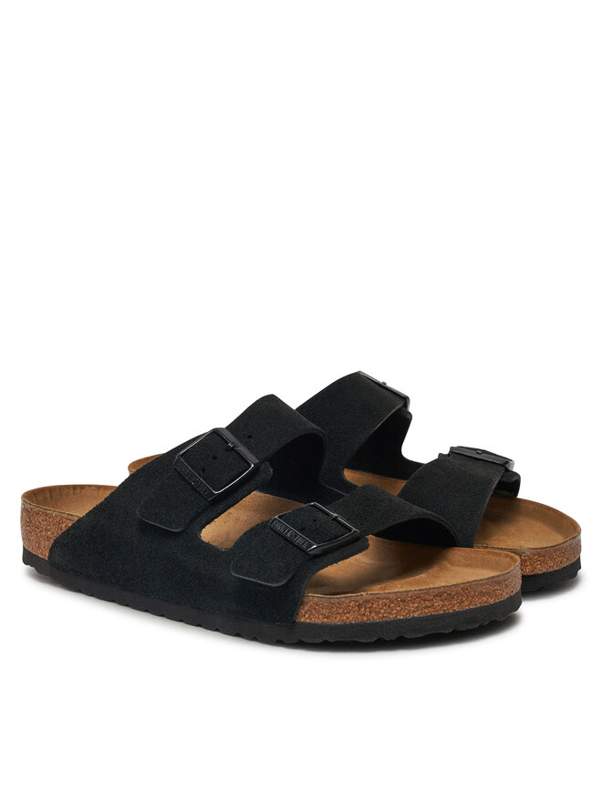 Birkenstock Ciabatte Birkenstock Arizona zamsz 1027152 Nero