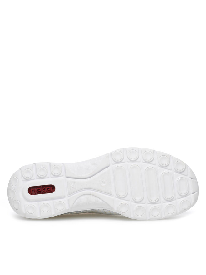 Rieker Sneakers Rieker L3296-82 Alb