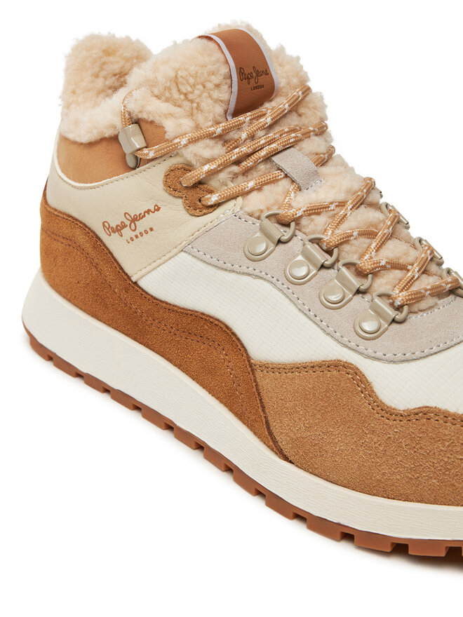 Pepe Jeans Сникърси Pepe Jeans PLS60018 Бежов
