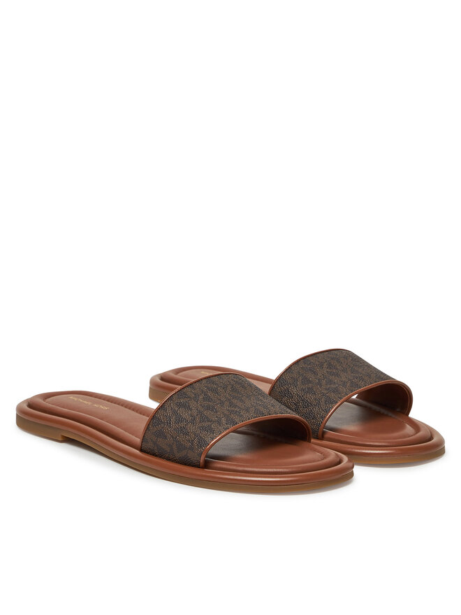 MICHAEL Michael Kors Παντόφλες MICHAEL Michael Kors Dana 40S5DNFS1B Καφέ