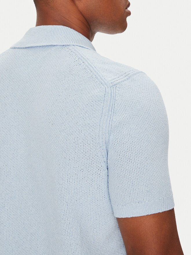 Tommy Hilfiger Tommy Hilfiger Poloshirt MW0MW39531 Himmelblau Regular Fit