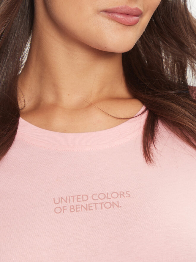 United Colors Of Benetton United Colors Of Benetton Pizsama felső 30963M04S Rózsaszín Regular Fit