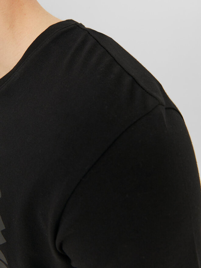 Jack&Jones Jack&Jones Marškinėliai Corp 12151955 Juoda Standard Fit