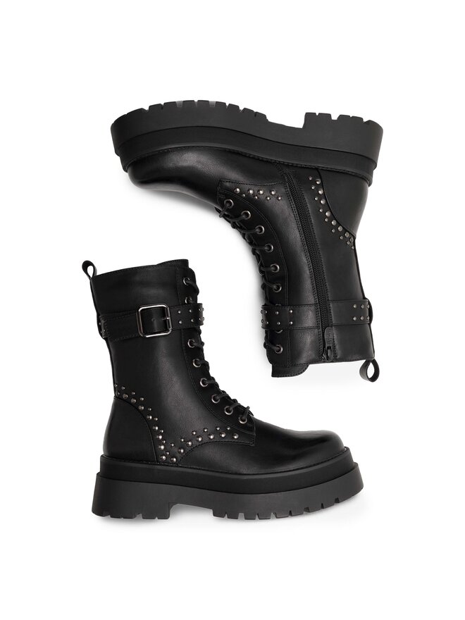 DeeZee Botine DeeZee AZZURRA WSF508-01 Negru