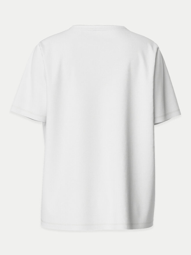 Pieces Pieces Футболка Tulia 17156902 Білий Oversize