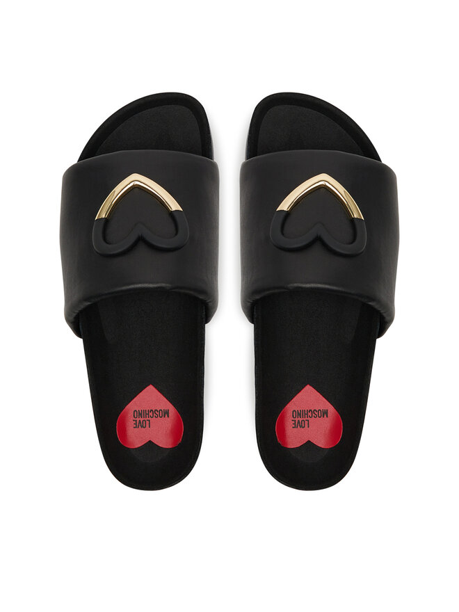 LOVE MOSCHINO Šľapky LOVE MOSCHINO JA28283G1MIE0000 Čierna