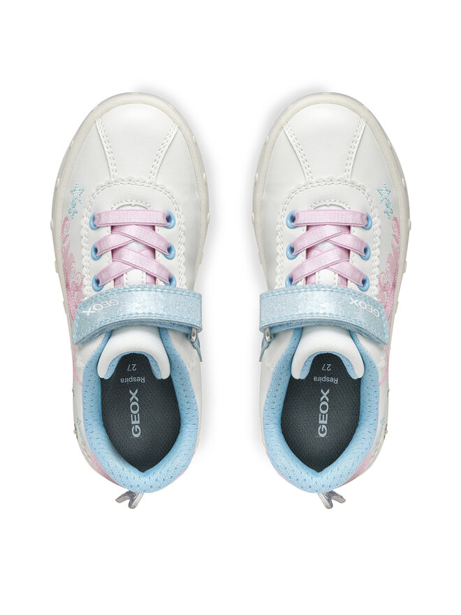 Geox Sneakersy Geox J558WA 0BCKC C0406 D Biela